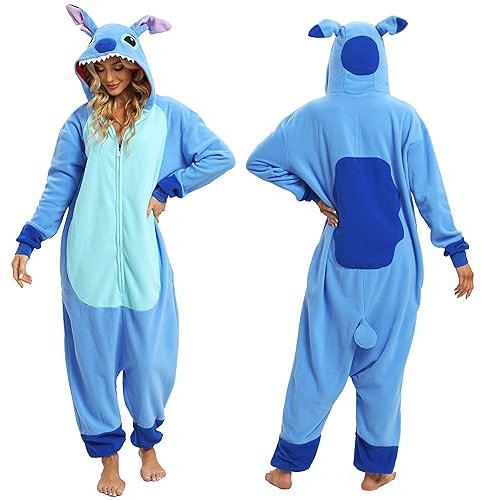 LBJR Pigiama Animali Adulti Cosplay Costume Pigiamone Intero Onesie