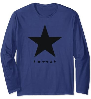 David Bowie Music Rock Star Logo Long Sleeve T-Shirt