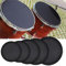 Drum Practice Pads, Drum Practice Pad, TrommelschalldämpferDrum-Pad10 StückStummes Schalldämpfer-TrommelnÜben Sie Pad-BassdrumsRuhiger Ton aus Schwarz