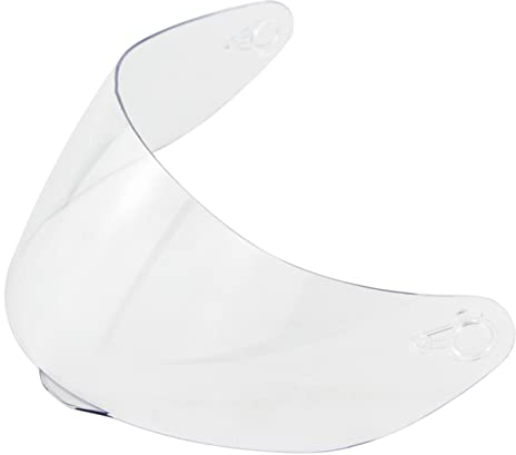 Shkalacar Motorrad Windschutzscheibe Helm Visier passen für AGV K1 K3SV K5, Windschutz Integralhelm Objektiv für Fahrsicherheit(Transparente)