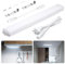 Aigostar luz LED para armario de cocina, Luz Bajo Mueble Cocina 12W 1200lm, luz fría de 6500K, 240V, luz LED para vestidor y armario, tira 58x7x3.5 cm