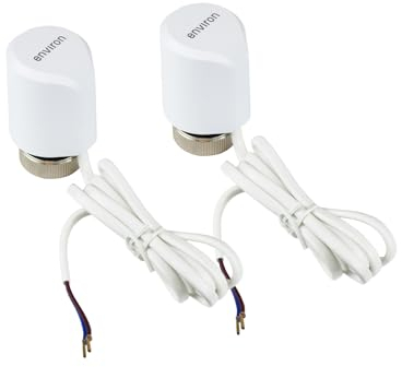 ENVIRON- ComfortFlow Stellantrieb M30 x 1.5 230V | für Fußbodenheizung | Heizung (2 Stück)