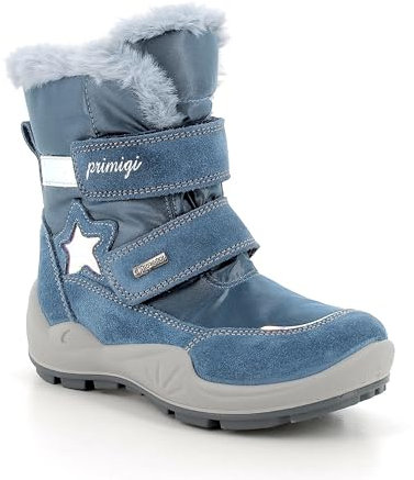 Primigi Girl Winger GTX, Stivali da Neve Bambina, Jeans, 25 EU