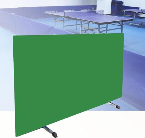 FDSGEEE Faltbare Tischtennis-Schienen, Tischtennis-Zaun-Umrandung, Hindernisblöcke, tragbare temporäre Trennwände für Schulen und Stadien (Größe: 140 x 75 cm, 1 Stück, Farbe: D)