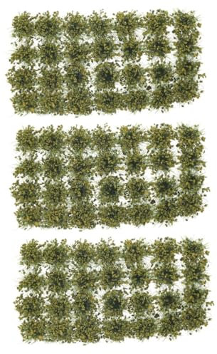 LALAFINA Miniatur Landschaftssträucher Künstliche Pflanzen Für Miniaturgarten Sichere Und Langlebige Materialien Perfektes Zubehör Für Sandtisch-Modelle Und Modelleisenbahnen