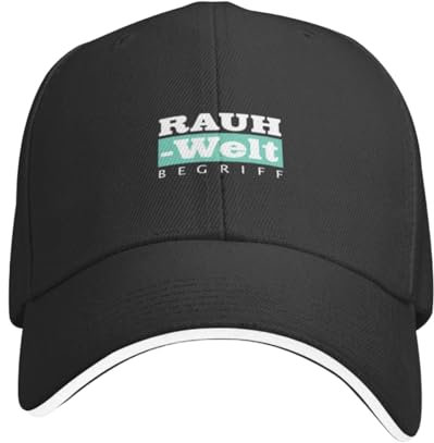 TRTDYF Baseball Kappe Minty Mint RWB Rauh Welt Begriff Logo Baseball Cap Modische Strandmütze Herrenmütze Damen Geschenk