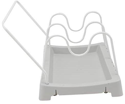 TOPBATHY Pcs Kitchen Pot Lid Bracket Pot Lid Storage Rack Sturdy Space-saving Organiser Rack Easy to Store and Take