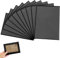 10 Stück Magnetische Fototaschen PVC 13×18CM Magnet Bilderrahmen Schwarz Bilderrahmen Magnete zum Kühlschränke Metalloberflächen Kann Verschenken Sie Es An Familie Freunde (13×18CM)