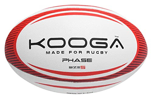 Kooga Rugby Ball Micro Textured Finish 6 Nations - England, Wales, New Zealand, Scotland, Ireland.