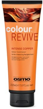 Osmo Colour Revive Intense Copper Toner, Semi Permanent Hair Dye, 225ml | Deep Conditioning Gloss Treatment, Orange with Red Undertone, Restores Vibrancy and Shine, Vegan