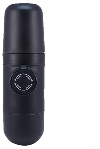 Yuanpgky Portable Manual Espresso Maker with Foldaway Handle, Lightweight Travel Coffee Machine for Fresh Ground Brewing, Compact Hand Pump Coffee Maker for Home, Camping and Outdoor Use