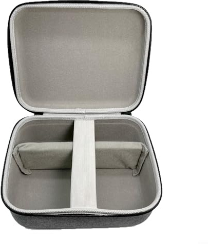 Hasaller Projector Storage Bag for XGIMI MoGo 4 and Play6 Shockproof EVA Case with 8mm Padding for Portable Projector Protection Compact 24x19x11cm Lightweight Travel Bag Gray