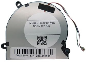 Ventilateur de refroidissement for un Netbook for un Netbook B65D5HB20B4 B65D5HB21A2 5V 0.50A(4 Lines Fan)