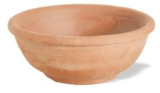 Ciotola in terracotta Toscana diam. cm. 50 h. 20, fatta a mano IDEALE PER FIORI