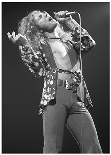 Unbekannt LED Zeppelin Poster Robert Plant Madison Square Garden New York City 1975