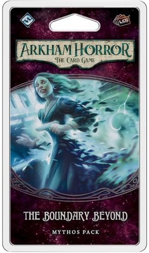 Fantasy Flight Games , Arkham Horror The Card Game: Mythos Pack - 3.2. The Boundary Beyond, Card Game, Ages 14+, 1 to 4 Players, 60 to 120 Minutes Playing Time