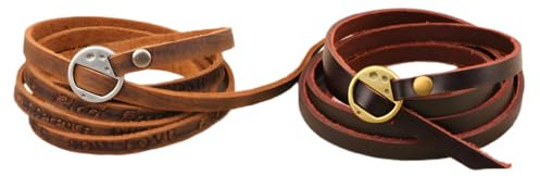 Hsumonre Unisex Kinder Herren Damen - Leder Legierung