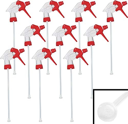 Canyon Professional Spray Head Red/White Solvent Resistant With Strainer And 1.1 Ml Per Spray
