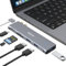 MOKiN USB C Adapter for MacBook Air, MacBook Pro Adapter Multiport Accessories, 6 IN 2 Mac USB Adapter with Thunderbolt 3(PD 100W/40Gbps Data), USB 3.0, SD/TF, USB C Hub for MacBook Pro Air 2024/2023