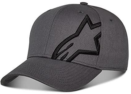 Alpinestars Herren Corp Snap 2 Baseball Kappe, Kohle / Schwarz, Einheitsgröße EU