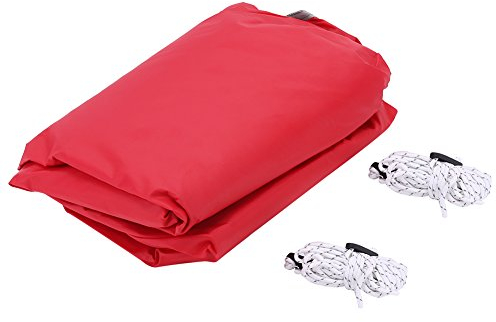 Sonnensegel Sonnenschutz, Rechteckig, 3 x 4 m, Sonnensegel mit Schutz für Den Garten, Schutz und Wasserdichter Stoff, für Terrasse, Garten (Rot)