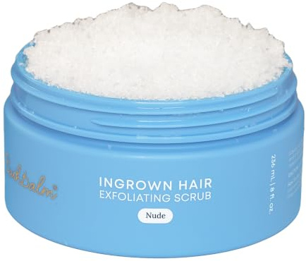 Bushbalm Ingrown Hair Exfoliating Body Scrub - Nude, 236ml