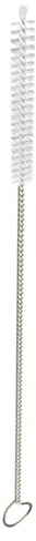 Brosse de nettoyage réutilisable en métal pour tube à essai, outil de nettoyage pratique et pratique