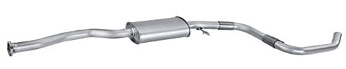 HELLA 8LC 366 024-031 Mittelschalldämpfer - Easy2Fit® Kit - mitte | Kompatibel mit: FORD ESCORT VI, ESCORT VI Cabriolet, ESCORT VI Stufenheck, ESCORT VI Turnier