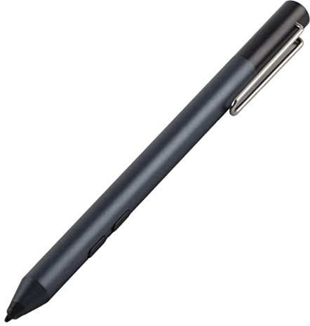 Yctze Stylet pour Microsoft Surface, Stylet Tactile Numérique Portable avec 2048 Niveaux de Sensibilité à la Pression, Compatible avec Surface Pro 3 4 5 6, avec Surface Book/Go/Laptop(Le Noir)