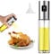 ChioSun Öl Sprayer Flasche, 100ml Essig Sprayer Spender, Dressing Spray Grilling Olivenöl Glasflasche, für Küche Kochen Salat Brot Backen BBQ (1 Pcs)