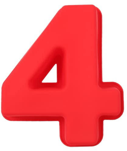 MEETOZ 10 Inch Silicone Numbers Cake Molds,3D Large Baking Silicone Mould,for Birthday Anniversary Party and Special Days (4)