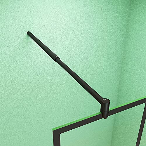 Acezanble Stabilisierungsstange 70 bis 120cm Stabilisator für Walk in Dusche Duschwand Duschabtrennung