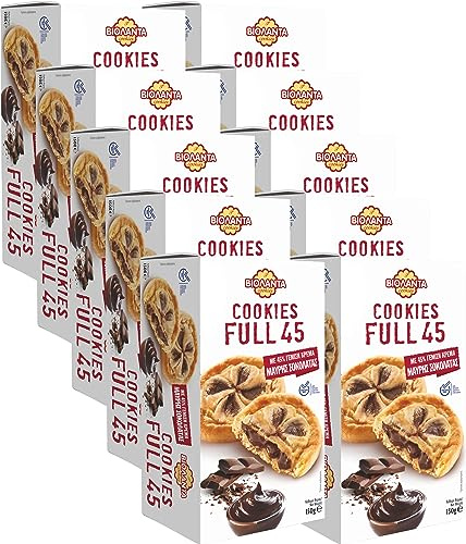 Violanta Cookies gefüllte Kekse mit 45% dunkler Schokolade 1500g aus Griechenland