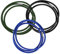 3 Pack Trash Can Bands Garbage Bag Elastic Bands Durable Rubber Band Fit 13-30 Gallon Garbage Cans Elastic Rubber Bands for Garbage Bag, Waste Bins, Litter Box (Multicolor,Medium(30-64gal))