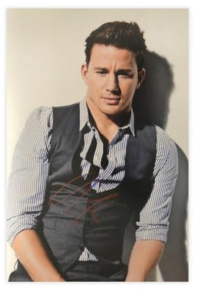 OWNPET Schauspieler Channing Tatum 1 Leinwand-Poster, Wandkunst, Dekordruck, Bild, Gemälde für Wohnzimmer, Schlafzimmer, Dekoration, ungerahmt, 30 x 45 cm
