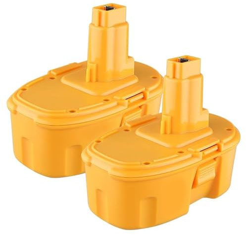 (2024 Upgraded)2Pack DC9096 18V 4.8Ah Battery Replacement for Dewalt 18V Battery NI-Mh 18v batteries