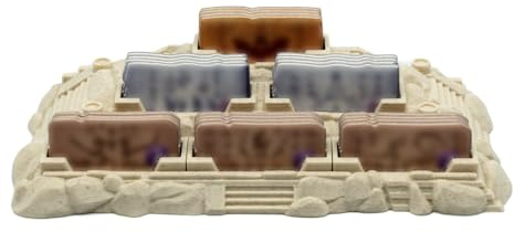 BG Expansions Tempel-Plättchenhalter für die Lost Ruins of Arnak – 1 Stück Premium-Brettspielzubehör | Plättchenhalter kompatibel mit Lost Ruins of Arnak™ | Brettspiel-Ästhetik