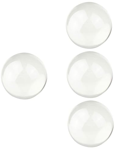 HEMOTON 4 Stück Jonglierbälle Aus Acryl Dekokugeln Aus Glas Schwere Chinesisches Dekor Jonglierwerkzeug Fotografie-Requisite Kontakt Akrobatischer Ball Harzwerkzeuge Haupt Büro