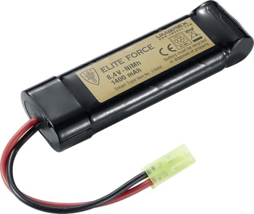 Elite Force Batterie NiMH 8,4 V 1400 mAh petit format pour H&K MP5 A5, G36C/K