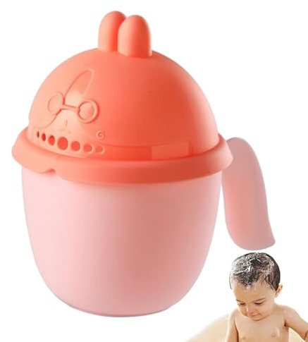 Vaso para lavar el pelo para niños, cómodo vertedor de agua de baño para
