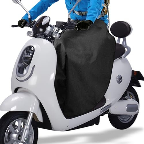 TZEKING Housse de Jambe de Scooter,Tablier Scooter Universel,Protection Coupe-Vent Imperméable,Jambes Couverture Chaude,Tablier de Protection des Jambes de Moto,pour Scooter Voitures Électriques Moto