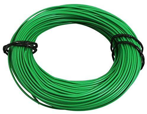 cyclingcolors cavo elettrico filo rame auto moto, 0,75mm² verde 5 metro