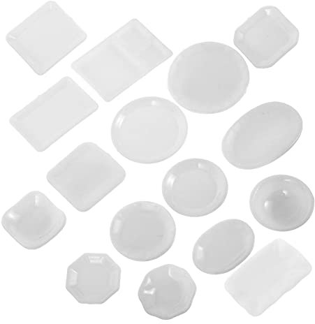 SUPVOX Juego De Vajilla Miniatura Piezas Decoración De Cocina para Casa De Muñecas Miniplato Minitazas Minicuenco