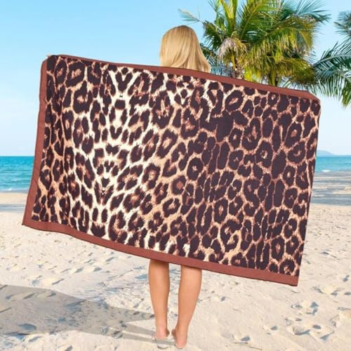 GC GAVENO CAVAILIA Extra Large Beach Towel for Adults - Quick Dry Microfibre Printed Beach Towels - Super Absorbent Beach Towel for Swim (180 x 100 cm) - (1 Piece) Soft, Sand Free,Lightweight - Multi