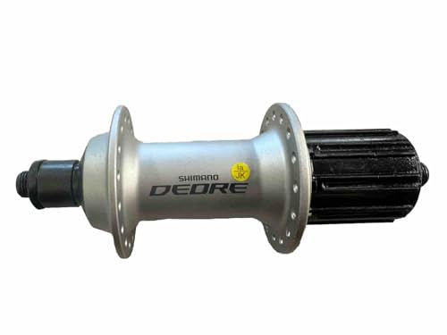 Generisch Deore FH-M590 32 Loch V-Brake Hinterrad-Nabe Silber NEU!