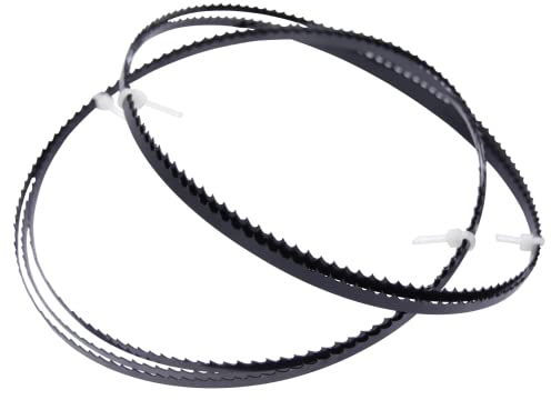 SMI 2er SET Holz-Bandsägeblatt 1400 x 8 x 0,65 mm 6 ZpZ Sägeband für Einhell, Scheppach HBS20, Scheppach HB800