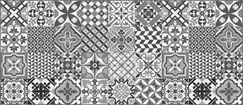 vilber Toledo DU 05 78X180 Teppich, Vinyl, Schwarz-05, 78 x 180 x 0.22 cm
