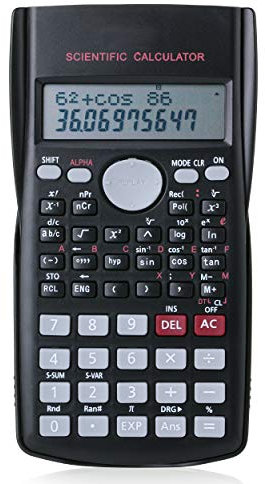 Mr. Pen Scientific Calculator, 2 Line, Scientific Calculators, Black, 4 Inch LCD, Engineering/Scientific