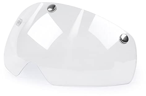 Shinmax Fahrradhelm Magnetischer Visier Fahrradhelm-Schutzbrille Abnehmbarem Magnetischem Visier für Fahrradhelm NR-032, nur für Fahrradhelm NR 032