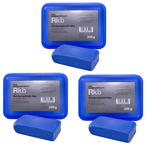 Reinigungsknete blau mild Reinigung Knete Rkb Koch Chemie 3 Stück